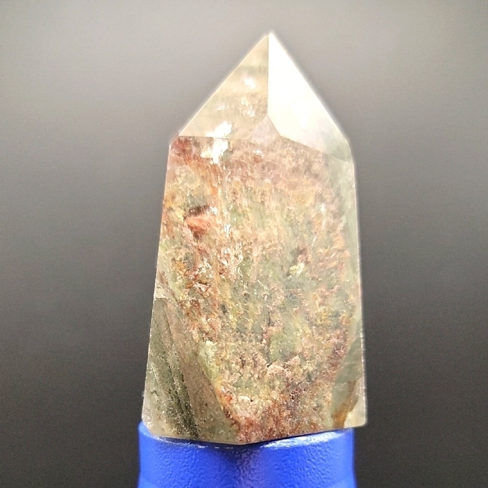 2" Free Form Garden Quartz Faceted Specimen Obelisk Mini Tower Natural Gemstone